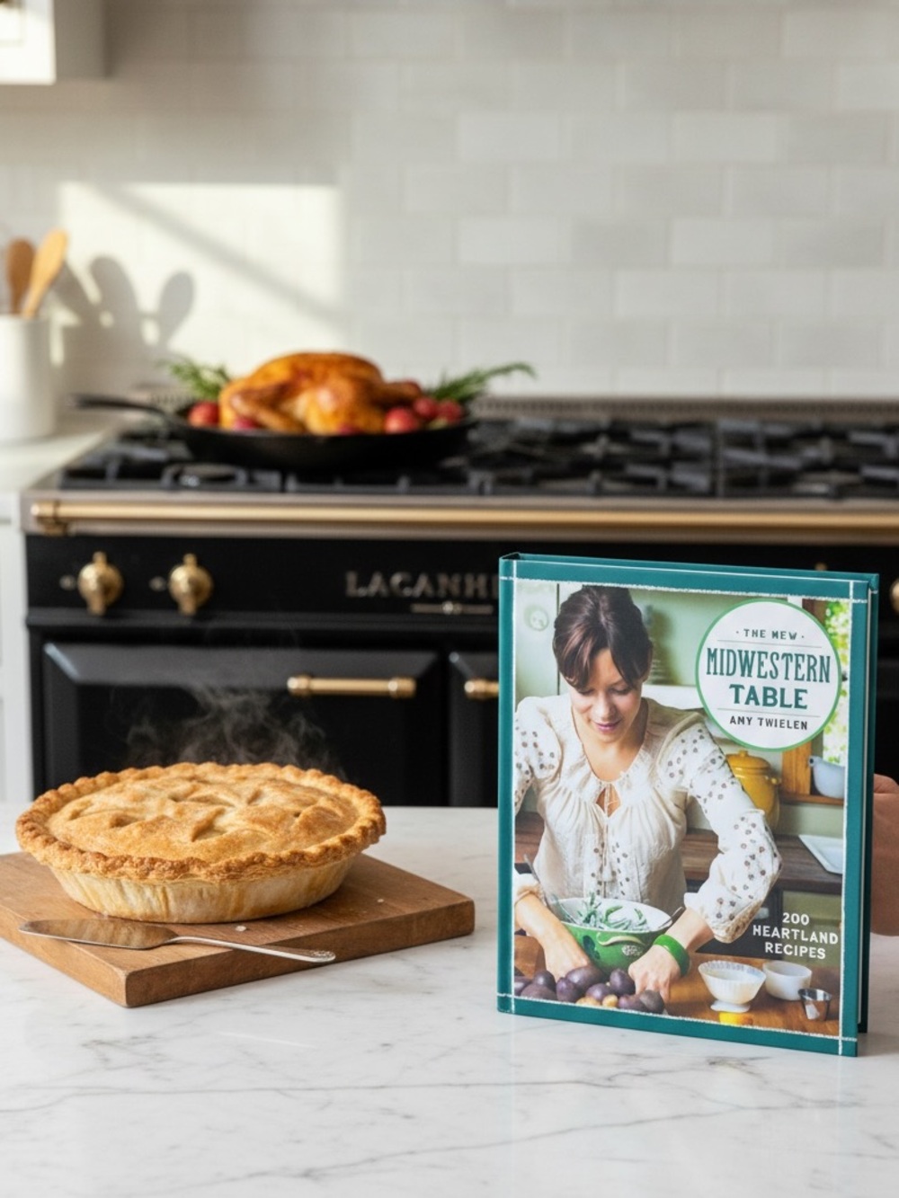 🆕🥧 The New Midwestern Table Heartland Cookbook Hardcover NWT🐄